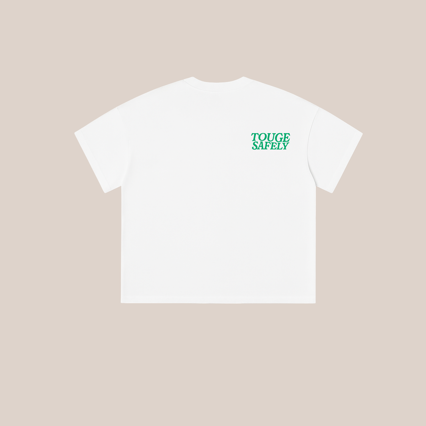 "Touge Safely" Oversized Fit Shirt